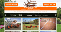 Desktop Screenshot of casscountykubota.com