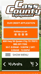 Mobile Screenshot of casscountykubota.com